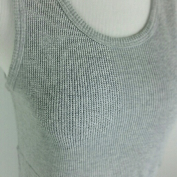 REAL COMFORT l Gray Thermal Tank Maxi Dress B1 - Picture 3 of 6